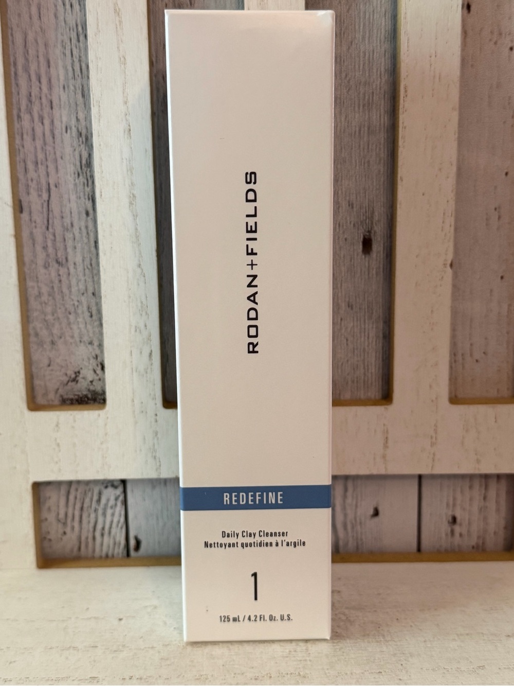 Rodan Fields Redefine 125 mL Daily Clay Cleanser, Step 1 New In Box